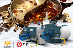 中正燃气锅炉为食品行业提供高效热源，受到三易食品行业的高度赞扬